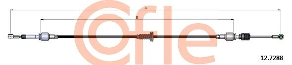 Трос коробки МКПП COFLE 1440994148 92.12.7288 5MYI 83 изображение 0