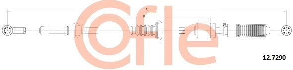 Трос коробки МКПП COFLE 1440994149 JIS EI 92.12.7290 изображение 0