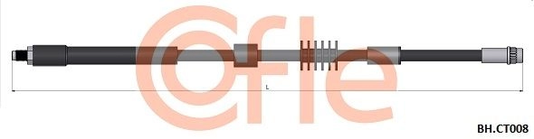 Тормозной шланг COFLE ZD K8A4 92.BH.CT008 1440995891 изображение 0
