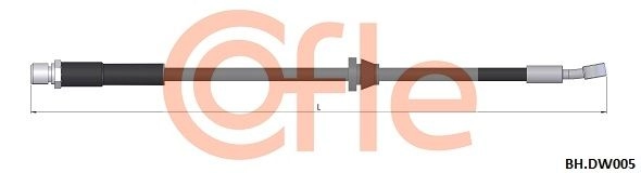 Тормозной шланг COFLE 6 CW4C 92.BH.DW005 1440995905