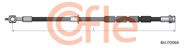 Тормозной шланг COFLE 1440995991 JWQ1 K 92.BH.FD064 изображение 0