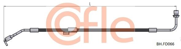 Тормозной шланг COFLE GXXXYB 0 92.BH.FD066 1440995993