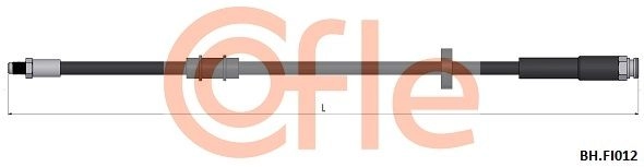 Тормозной шланг COFLE PSF 9VPJ 1440996077 92.BH.FI012