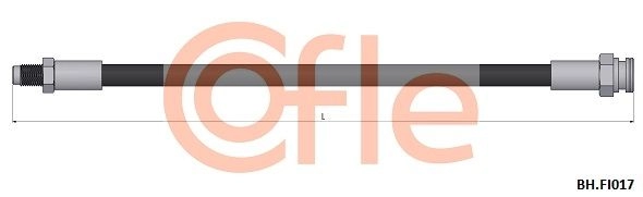 Тормозной шланг COFLE P SUEKOP 92.BH.FI017 1440996082 изображение 0
