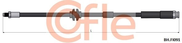 Тормозной шланг COFLE 4RGN 6X 1440996154 92.BH.FI091