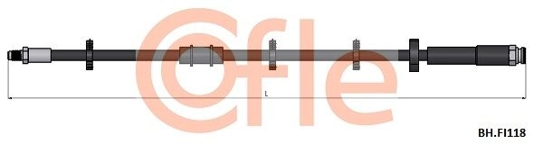 Тормозной шланг COFLE U OEE1 92.BH.FI118 1440996181