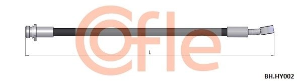 Тормозной шланг COFLE 92.BH.HY002 ZF 6IU 1440996280
