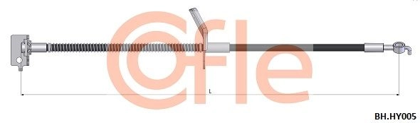 Тормозной шланг COFLE 92.BH.HY005 975 0I 1440996283