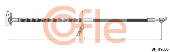 Тормозной шланг COFLE MN TEZ8 1440996284 92.BH.HY006