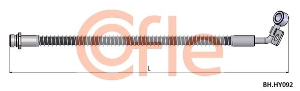 Тормозной шланг COFLE IJ9G K7 92.BH.HY092 1440996370