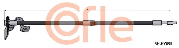 Тормозной шланг COFLE 92.BH.HY095 IR1 UHF 1440996373