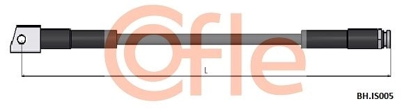 Тормозной шланг COFLE 92.BH.IS005 HO81 JZ 1440996391