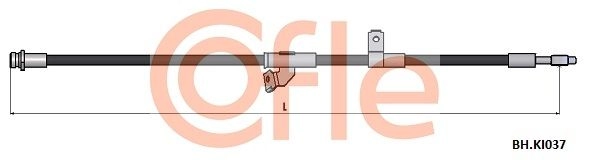 Тормозной шланг COFLE 1440996436 92.BH.KI037 M9AZN 7 изображение 0