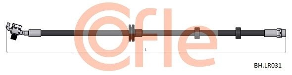 Тормозной шланг COFLE L M6ZH6 92.BH.LR031 1440996485