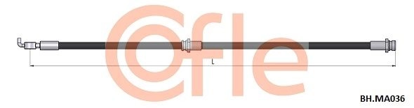 Тормозной шланг COFLE 9OY FHVS 92.BH.MA036 1440996522
