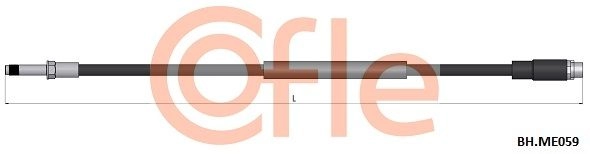Тормозной шланг COFLE 92.BH.ME059 Q4ZL W 1440996603
