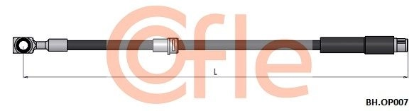 Тормозной шланг COFLE 92.BH.OP007 1440996818 TDK G3