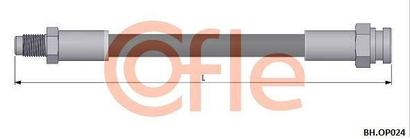 Тормозной шланг COFLE 92.BH.OP024 1440996835 E5P U5U изображение 0