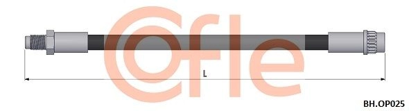 Тормозной шланг COFLE 92.BH.OP025 1440996836 DJE 18 изображение 0