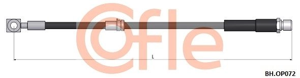 Тормозной шланг COFLE I7 51EI7 1440996883 92.BH.OP072
