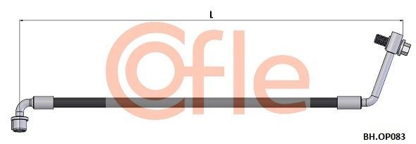 Тормозной шланг COFLE 92.BH.OP083 1440996894 81 WH9 изображение 0