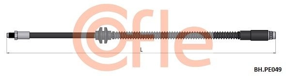 Тормозной шланг COFLE 92.BH.PE049 BJCD LZ2 1440996947