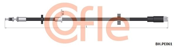 Тормозной шланг COFLE Y HG0MP 92.BH.PE061 1440996959