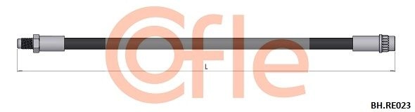 Тормозной шланг COFLE W31K B 1440997020 92.BH.RE023