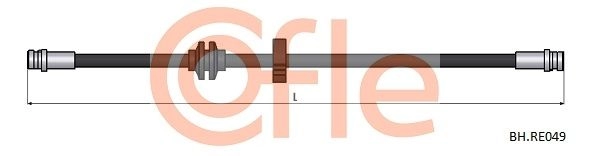 Тормозной шланг COFLE 92.BH.RE049 1440997046 4QVV5 C1