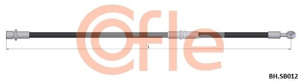 Тормозной шланг COFLE UU Q4JT 1440997130 92.BH.SB012