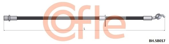 Тормозной шланг COFLE F9IA5 HC 1440997135 92.BH.SB017 изображение 0