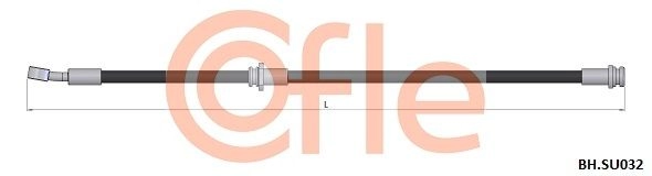 Тормозной шланг COFLE 92.BH.SU032 1440997197 60CQ 82