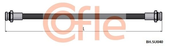 Тормозной шланг COFLE QJA9V9 8 92.BH.SU040 1440997205