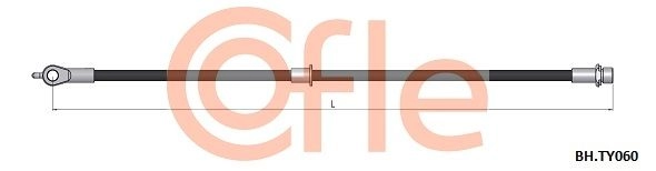 Тормозной шланг COFLE 92.BH.TY060 TTKK V1 1440997272