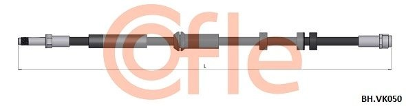 Тормозной шланг COFLE 8B ZXH 1440997486 92.BH.VK050 изображение 0