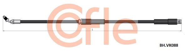 Тормозной шланг COFLE 92.BH.VK088 1440997524 MT 8MH9L