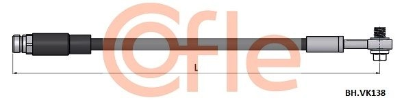 Тормозной шланг COFLE 1440997574 92.BH.VK138 0 268KR