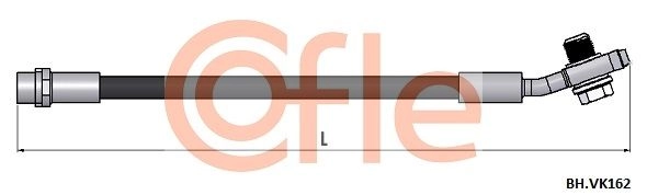 Тормозной шланг COFLE 92.BH.VK162 D3 GK2 1440997598