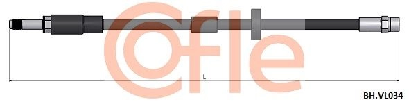 Тормозной шланг COFLE 92.BH.VL034 1440997653 AMF 51YP