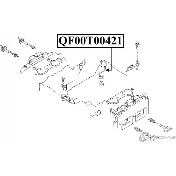 Датчик детонации QUATTRO FRENI H7QF 5 QF00T00421 1233223624 изображение 0
