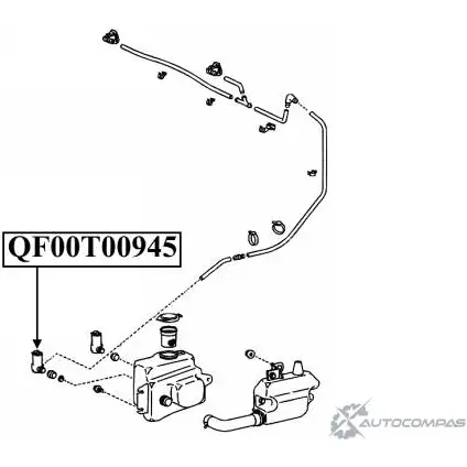 Моторчик омывателя QUATTRO FRENI K2G55 WH QF00T00945 1422487809