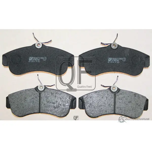 Колодки тормозные спереди без датчика QUATTRO FRENI QF57400 1233291544 4EEJK 7U