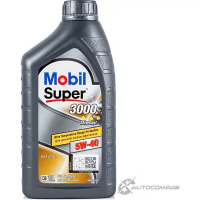 Моторное масло Super 3000 X1 Diesel 5W-40 MOBIL 2015103010 49 WA6BDOT 152573 1436733089 изображение 0