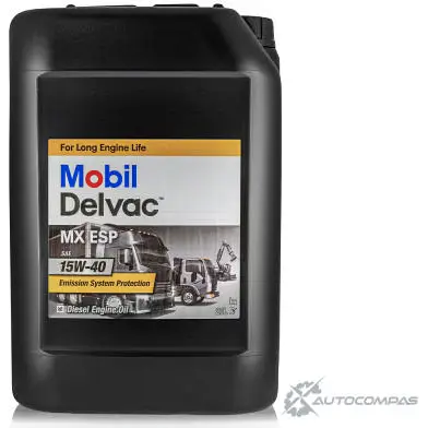Моторное масло Mobil Delvac MX ESP 15W-40 20л MOBIL 1436733051 2015204 02045 WUL00 152713 изображение 0