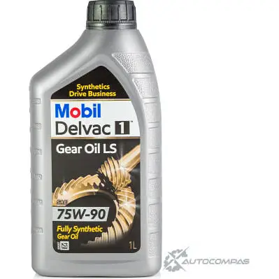 Трансмиссионное масло Delvac 1 Gear Oil LS 75 W-90 MOBIL 201520101 065 153469 1436733219 ILB9PIS изображение 0