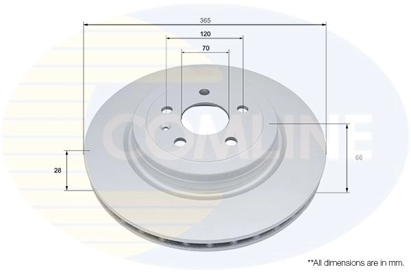 Тормозной диск COMLINE IS 5PC ADC5112V 1440998457