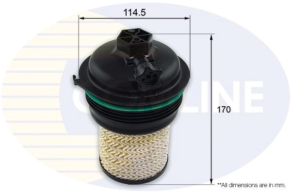 Топливный фильтр COMLINE CJTOYX E EFF344D 1229001295