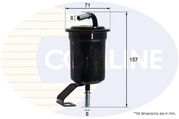 Топливный фильтр COMLINE EFF352 1229001325 YTWE3 WR изображение 0