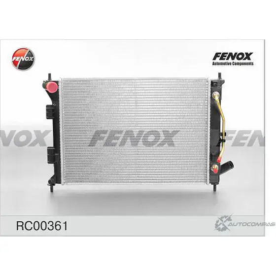 Радиатор охлаждения двигателя FENOX RC00361 P4WZ B5 ZIAZG8L 1223162059 изображение 0