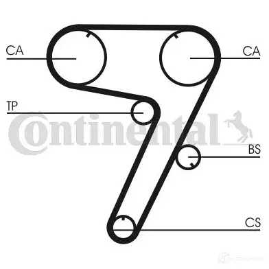 Приводной ремень в комплекте CONTITECH 6pk1145k1 376622 6 PK1145 6ALJ8J изображение 4